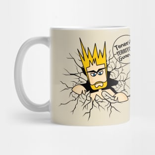 Broken Glass Mug